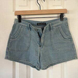 Light Wash Abercrombie & Fitch Jean Shorts